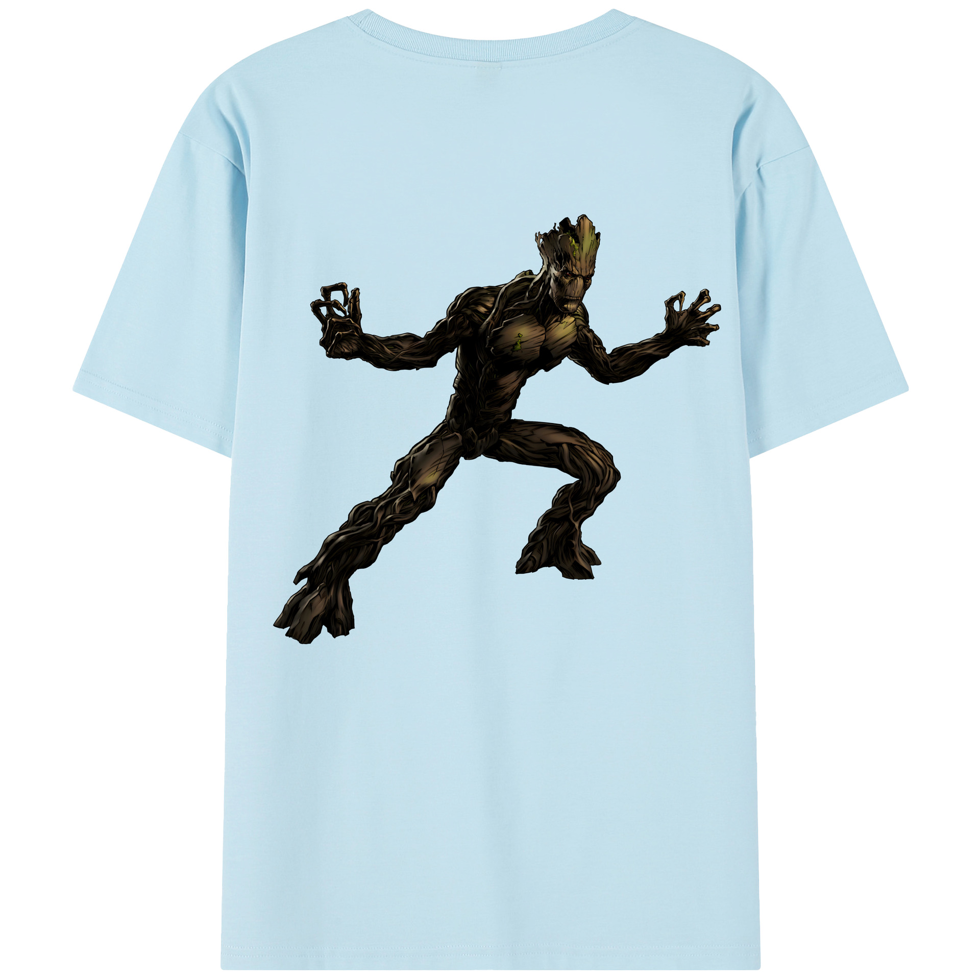 （画像用） アベンジャーズ The Avengers 綿100％半袖Tシャツ（背面プリント）